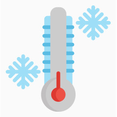 冬天气温图标