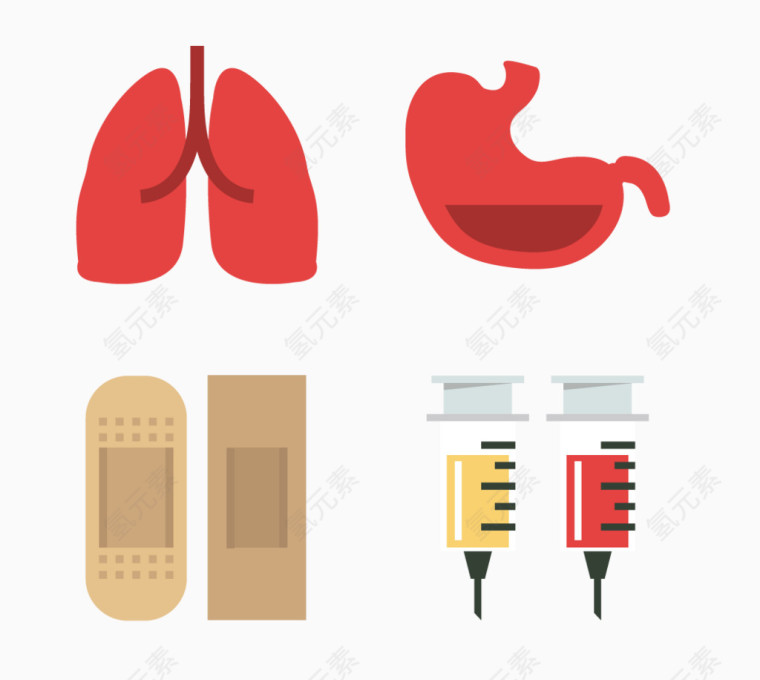 医护工具集合元素