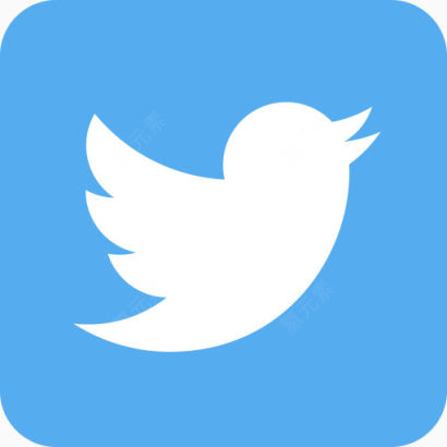 标志媒体网络分享社会广场推特社会和放大器；消息界面-颜色形状-自由下载