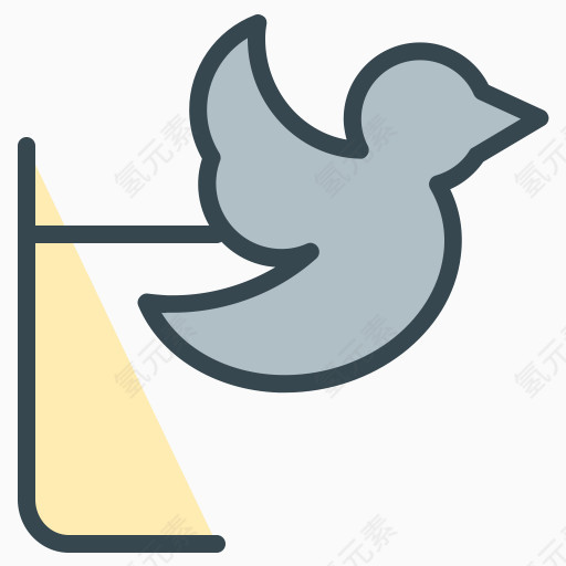 鸟通信媒体社会推特社交媒体