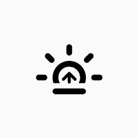 日出Climacons-Weather-icons