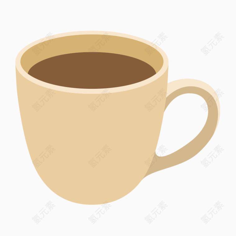 卡通咖啡杯茶杯