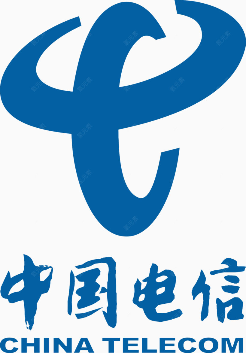 中国电信商标标志设计下载