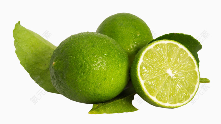 绿色柠檬