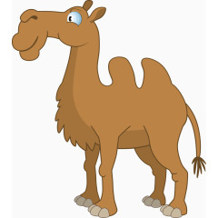 创意卡通骆驼