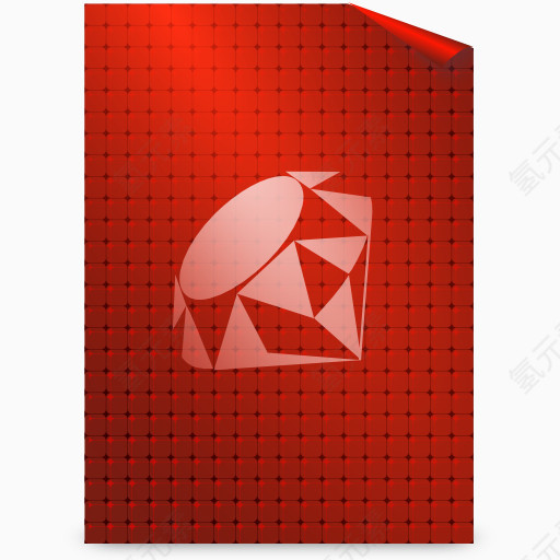 Mimetypes text x ruby Icon