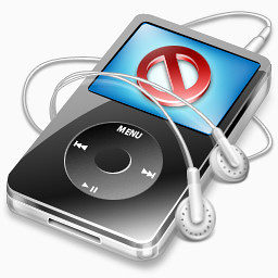 iPod视频黑色没有断开关闭取消停止iPod视频