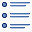 列表无序蓝色的ChalkWork-EDITING-CONTROLS-icons