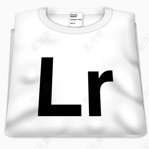 LR透视衬衫helvetica-t-shirts-cs5-icons