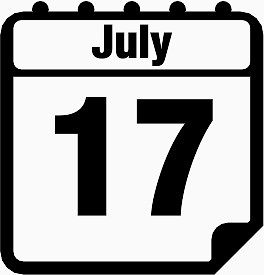7月Calendar-icons