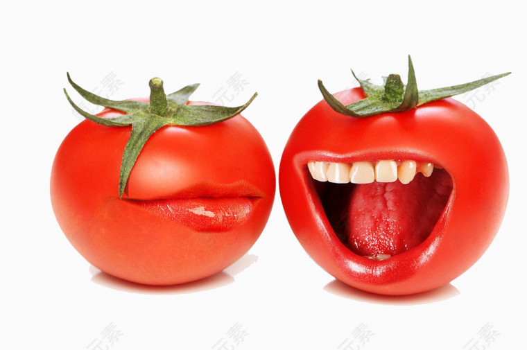创意番茄素材