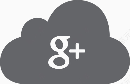 云G谷歌加上社会云端网络图标版05 -免费