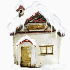 雪房子素材图片