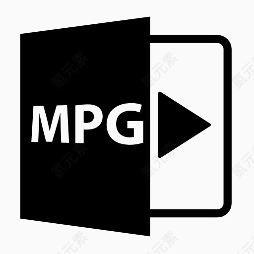 mpg格式文件图标