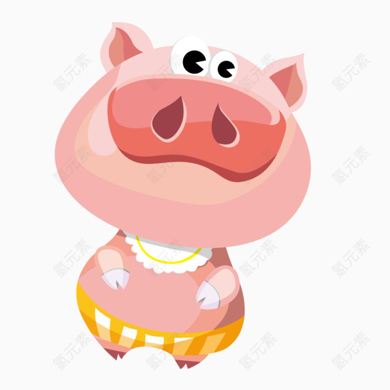 粉色猪