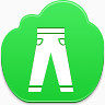 裤子free-green-cloud-icons