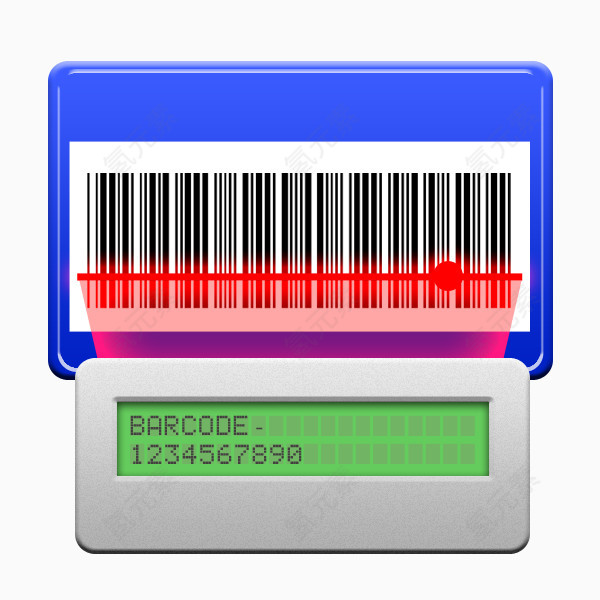 条形码读者Android图标