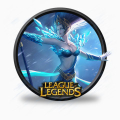 珍娜霜女王league-of-legends-icons