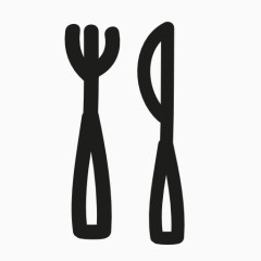 刀叉餐具图标