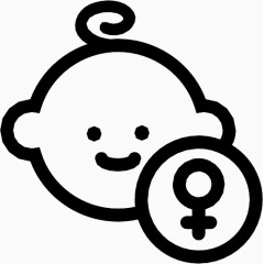 女Baby-pack-icons