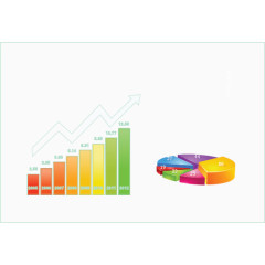饼图商务金融