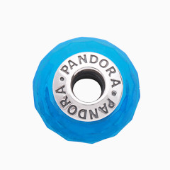 潘多拉PANDORA琉璃绿色串珠蓝色二