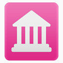 图书馆粉红色的magical-dust-pink-icons