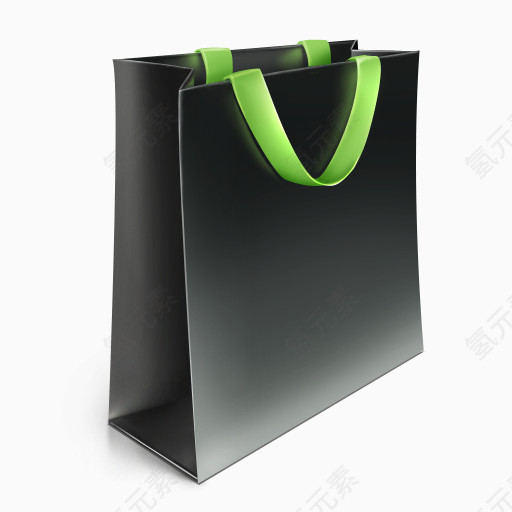 袋购物绿色bag-icon-set