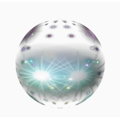 透明球形对称光束