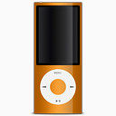 橙色苹果iPodiPod Nano 5G
