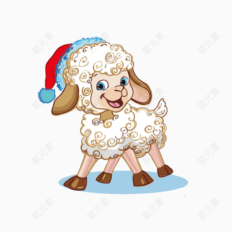 2015卡通小绵羊