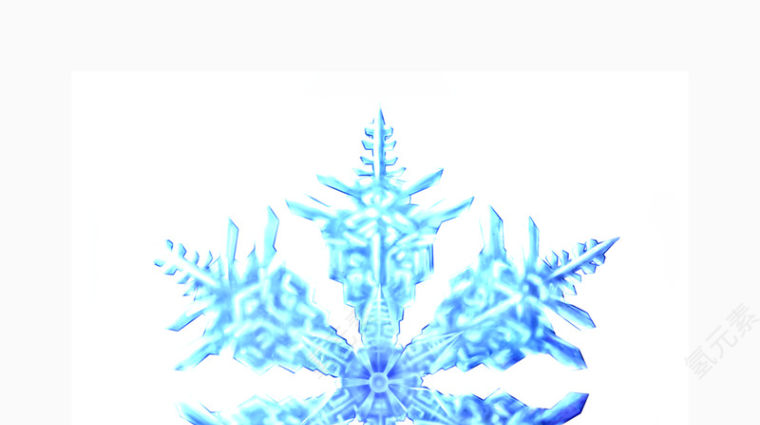 雪花png素材