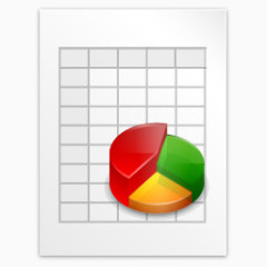 办公室电子表格mimetypes-crystal-style-icons