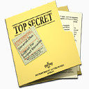 Top Secret Folder and Documents Icon