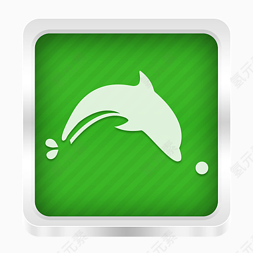 海豚boxed-metal-icons