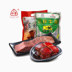 三珍牛肉东坡肉