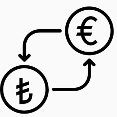 转换货币欧元从里拉钱以货币兑换欧元的2卷
