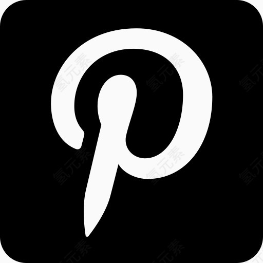 标志Pinterest社交媒体社会网络广场capsocial