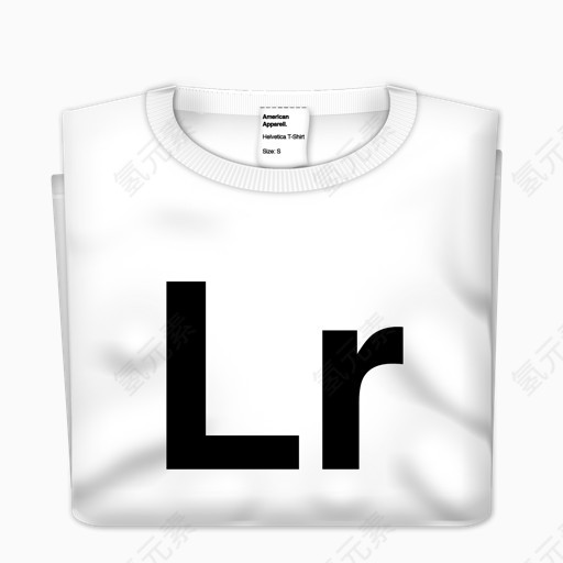 LR衬衫helvetica-t-shirts-cs5-icons
