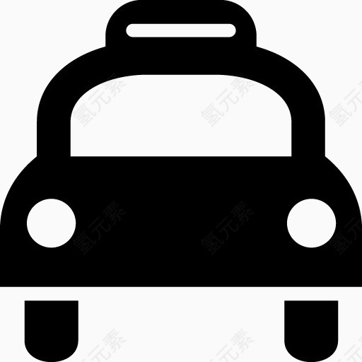 出租车symbolicons-transportation-icons