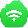 无线信号free-green-cloud-icons
