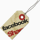 脸谱网标签hang-tag-social-icons