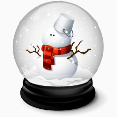 Christmas Snowman Icon