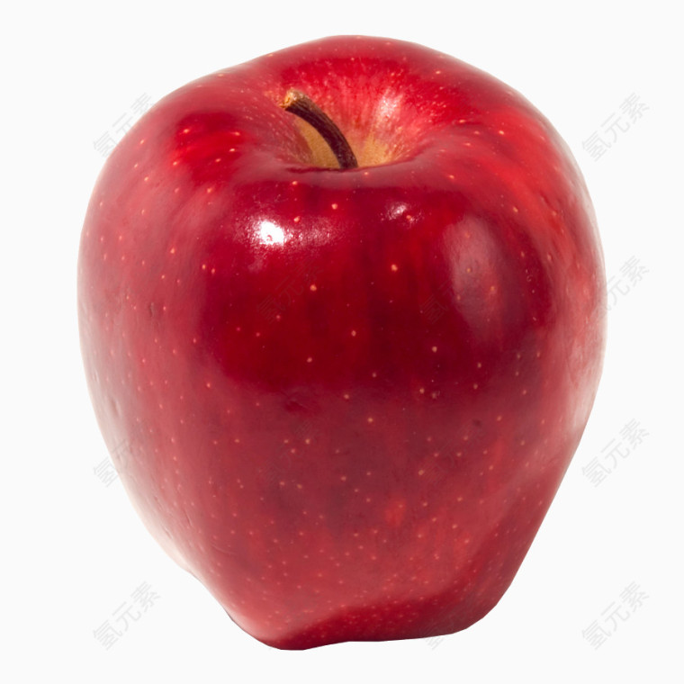 手绘水果红苹果蔬果