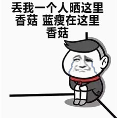 蹲墙角表情包