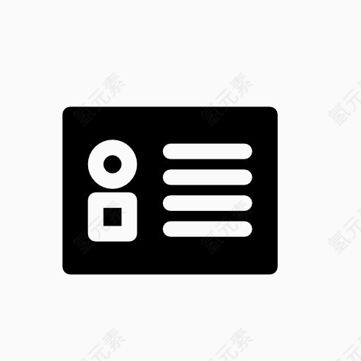 contact card icon