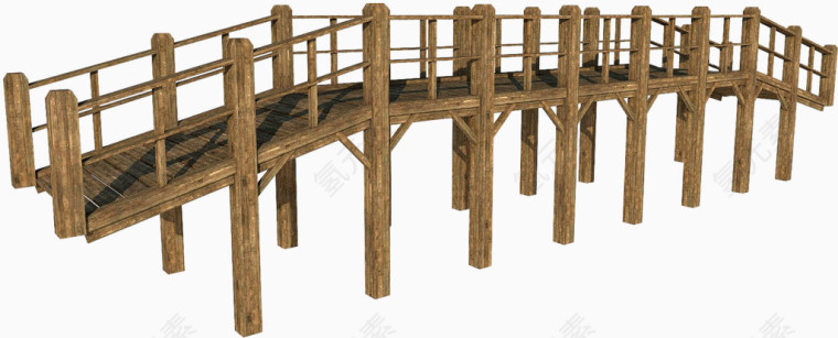木桥吊桥