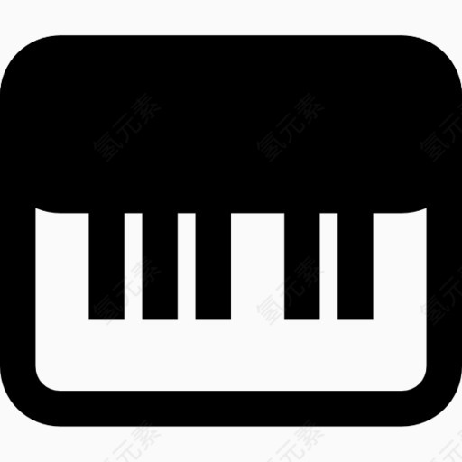 钢琴音乐图标