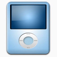 iPod Nano淡蓝色图标