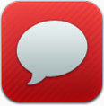 短信红色的CUPS-Theme-iphone-icons